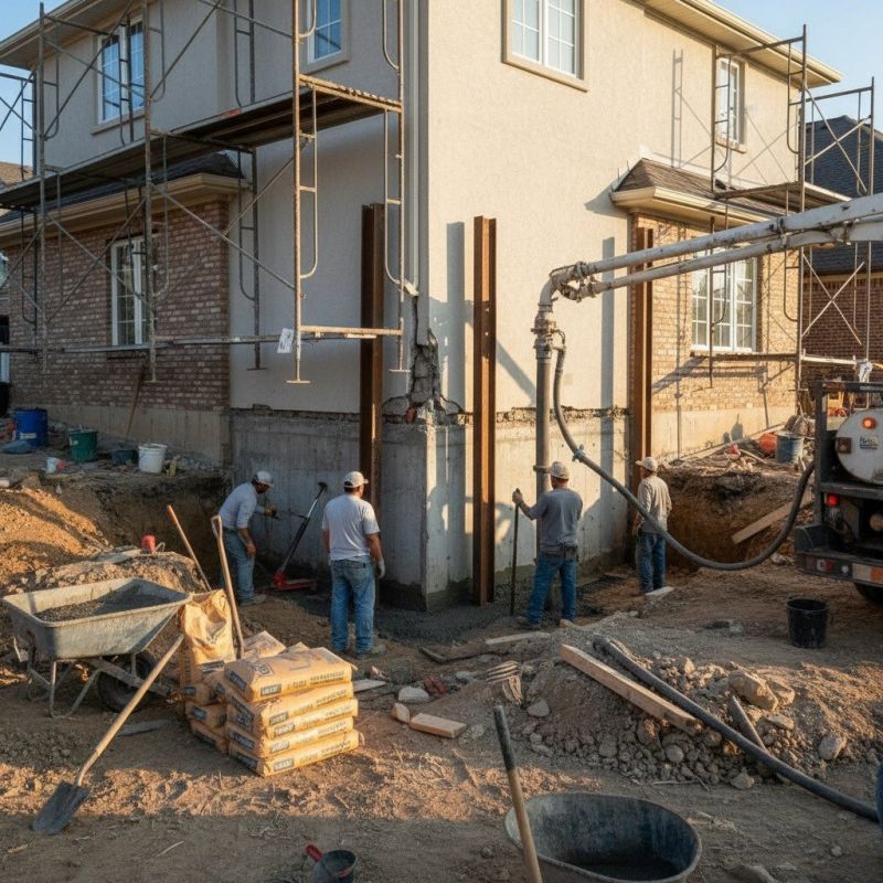 Local Poured Foundation Service pros at work